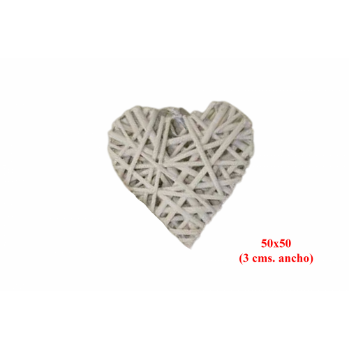 CORAZON 224G -50x50 (3cms. ancho) MADERA-
