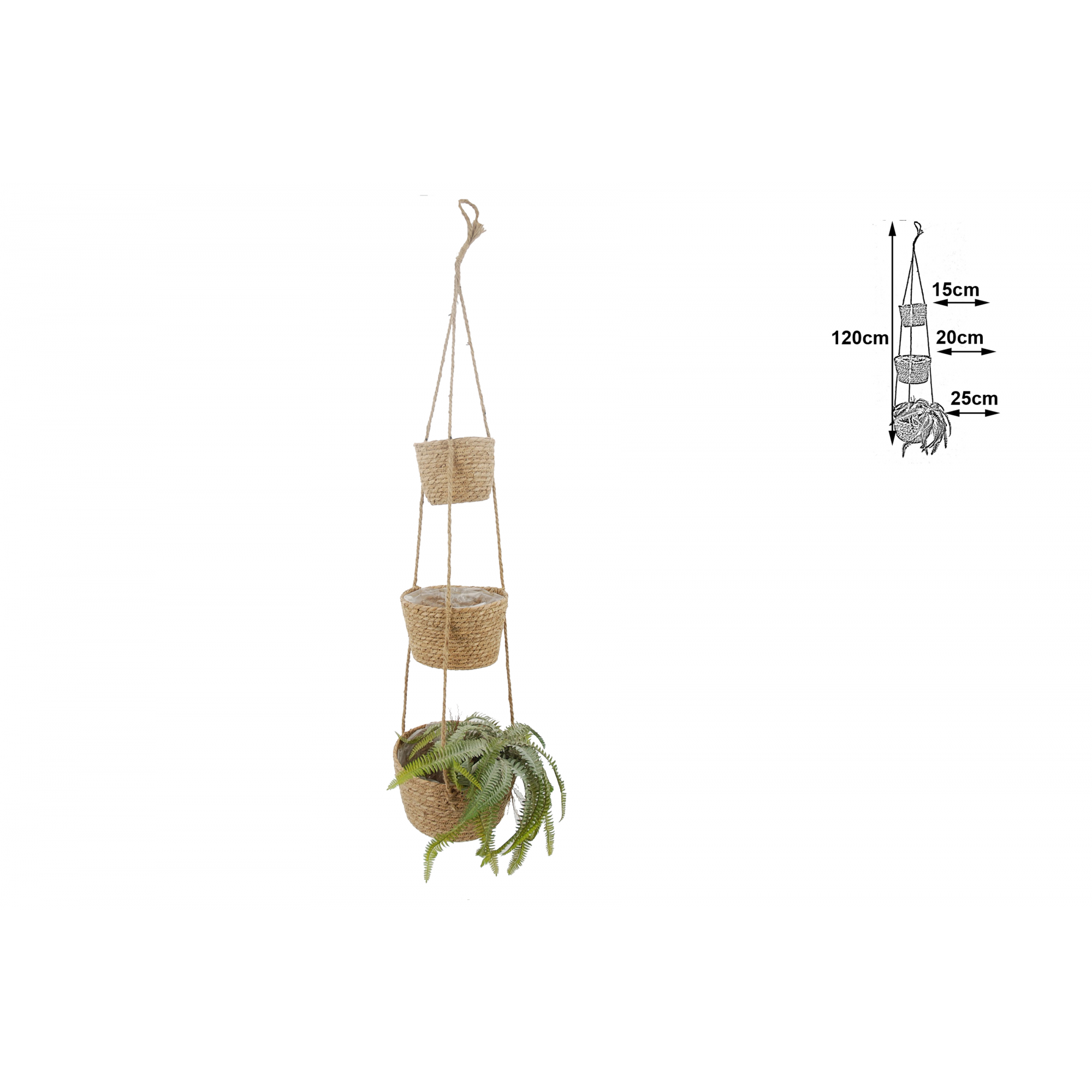 CESTA 356 -COLGANTE x3-