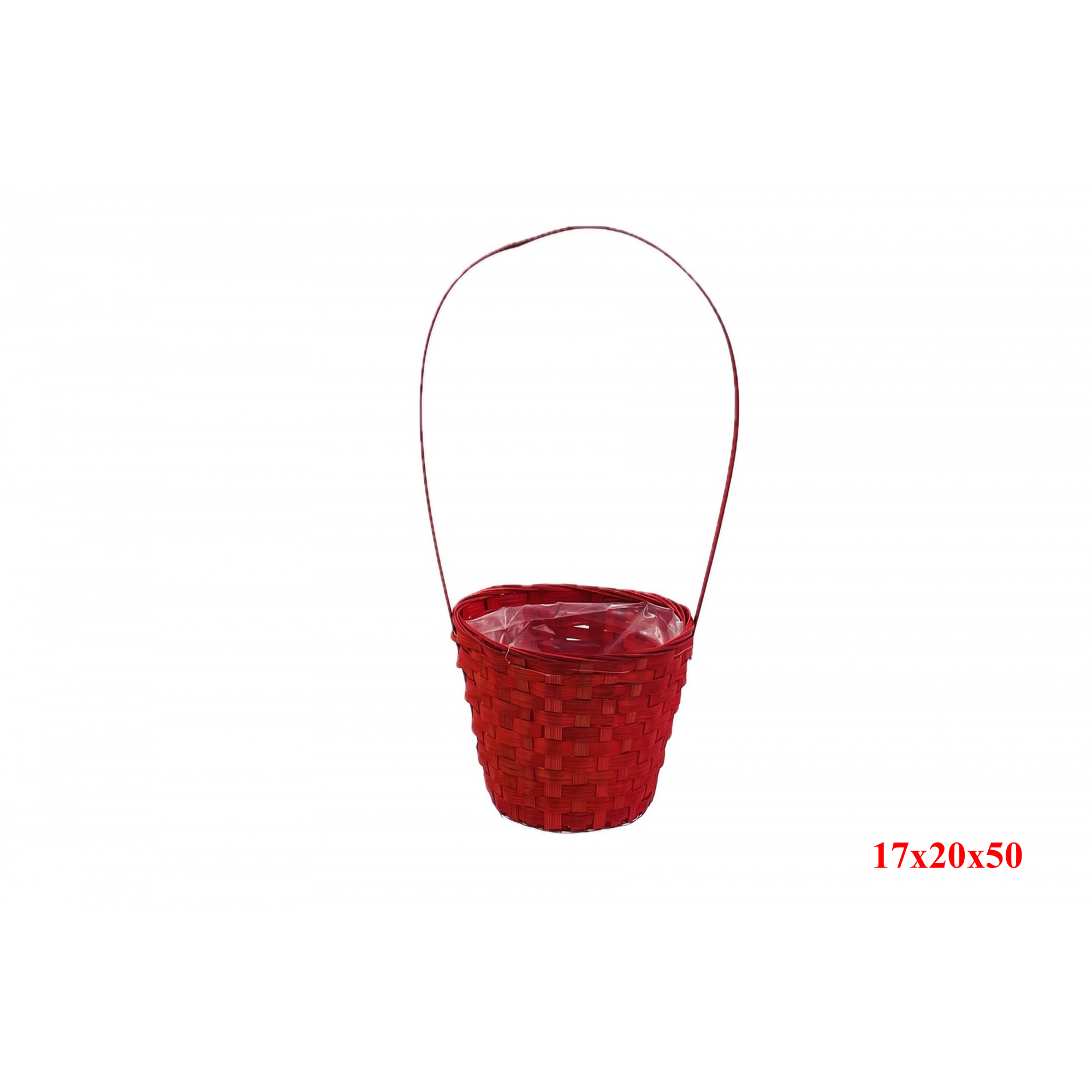 CESTA 934 -17x20x50 ROJA-