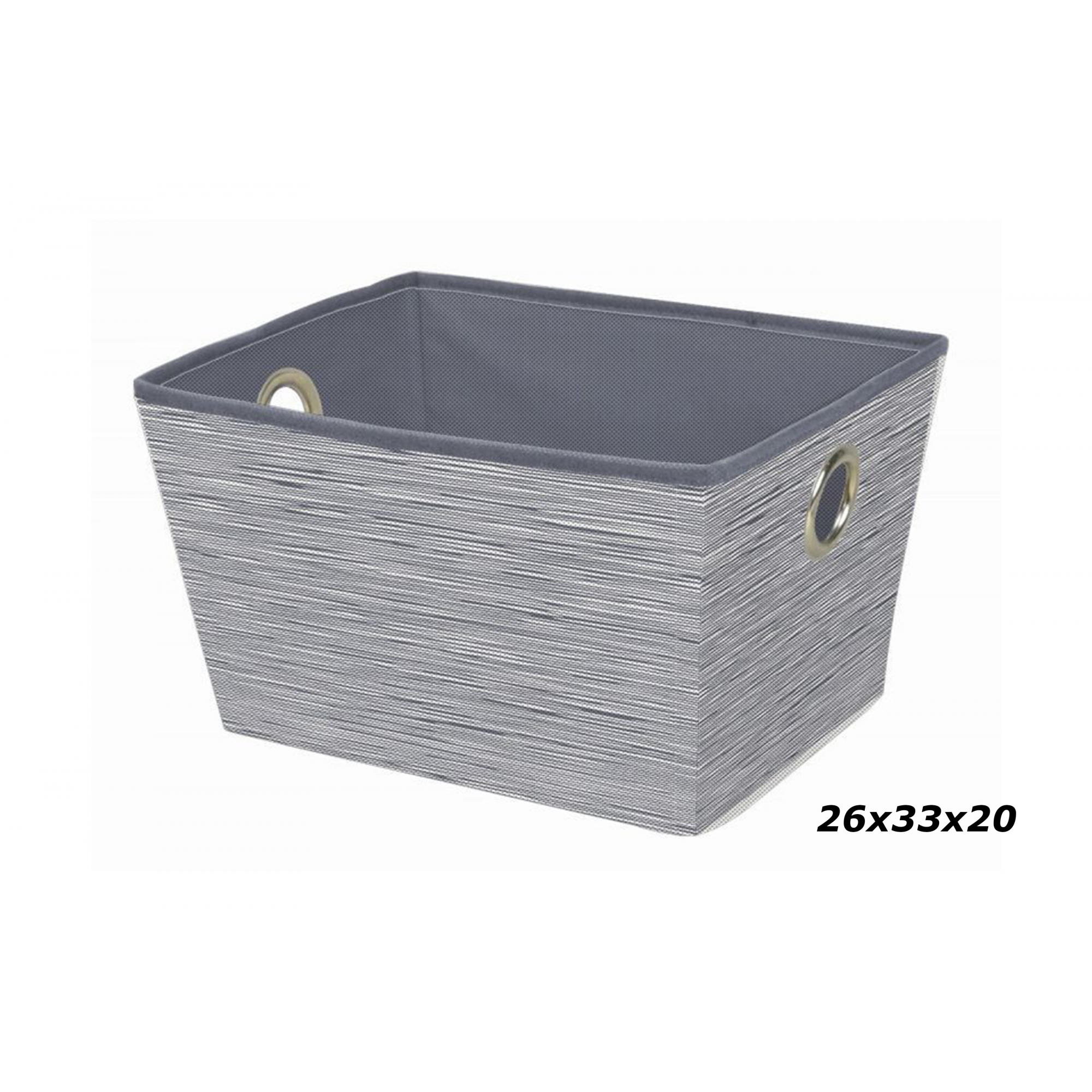 CESTA 8747 -26x33x20 TEXTIL-
