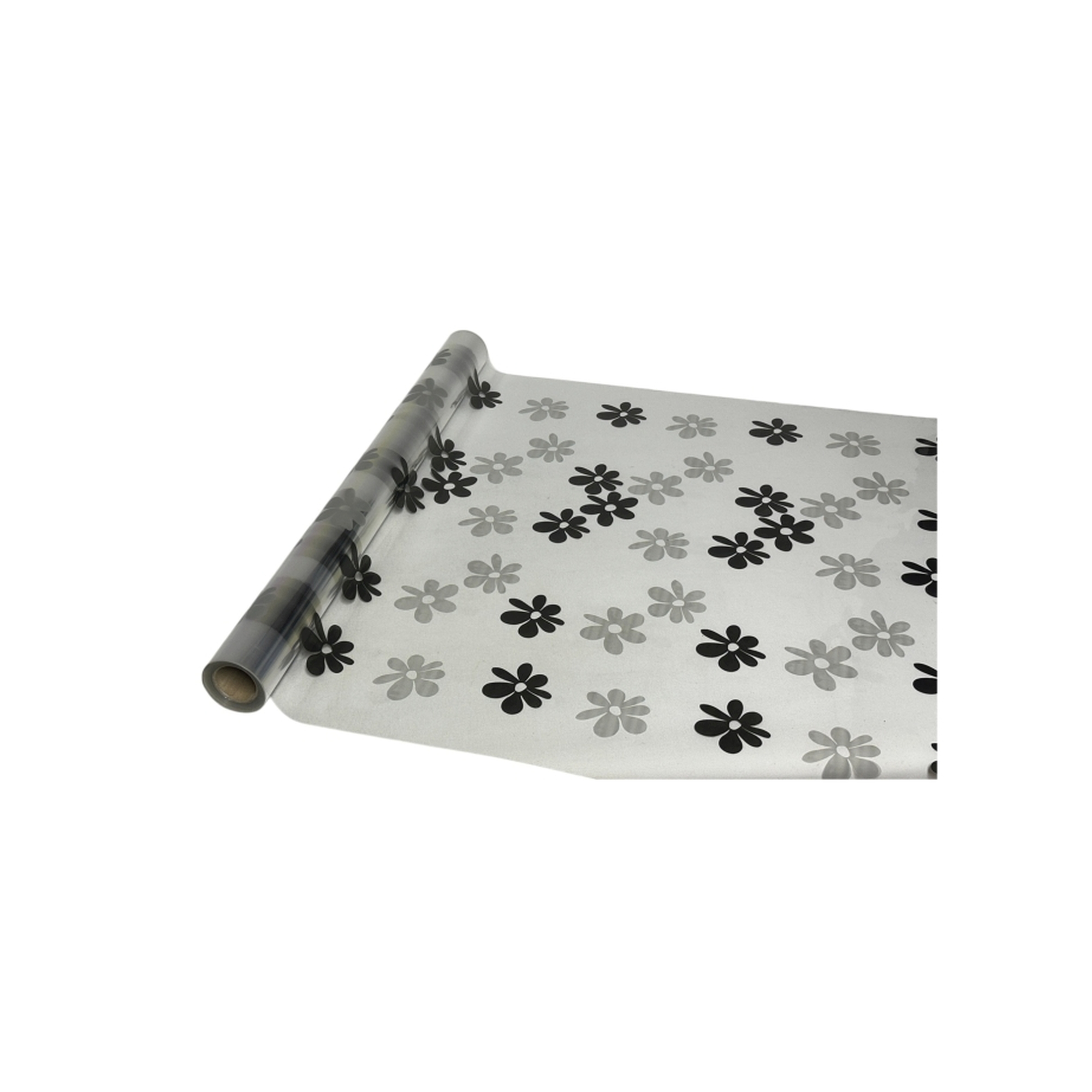 BOBINA 7050A -70 cms. x 50 mts. NEGRO-PLATA-