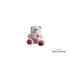 PELUCHE 806 -21 cms. OSITO CORAZON-