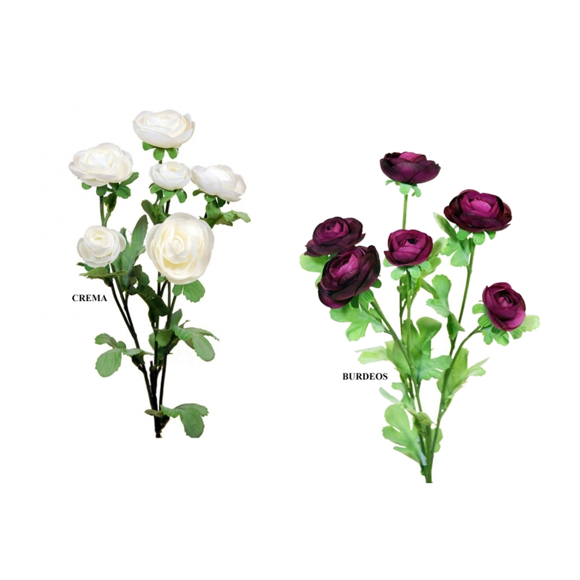 FLOR 656 -68 cms. RANUNCULO x6-