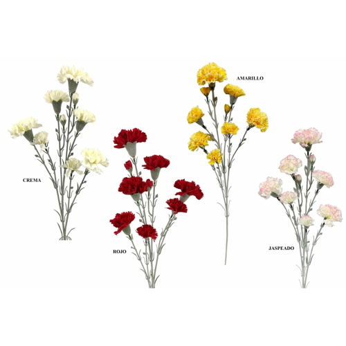 FLOR 743 -71 cms. CLAVELINA x9-