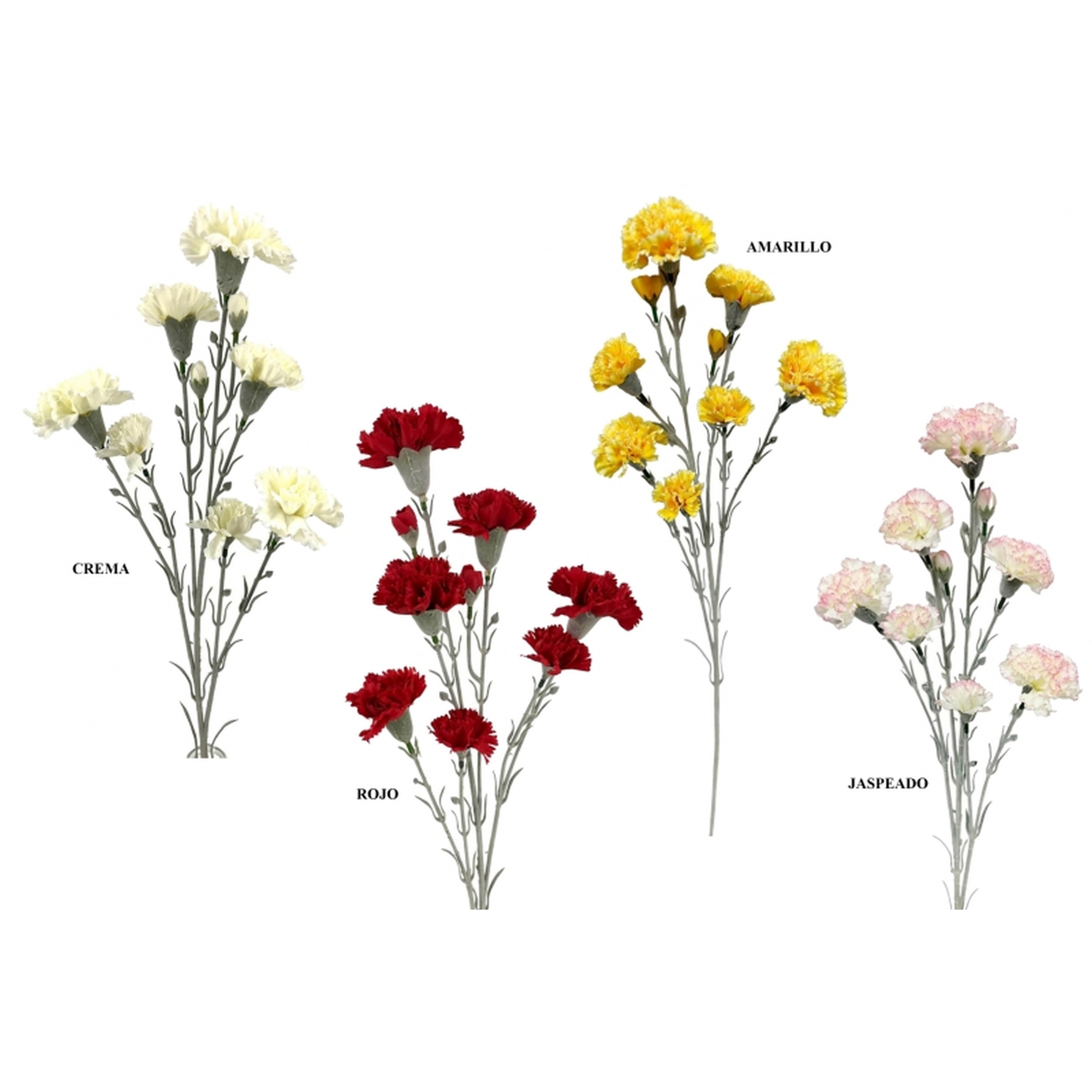 FLOR 743 -71 cms. CLAVELINA x9-
