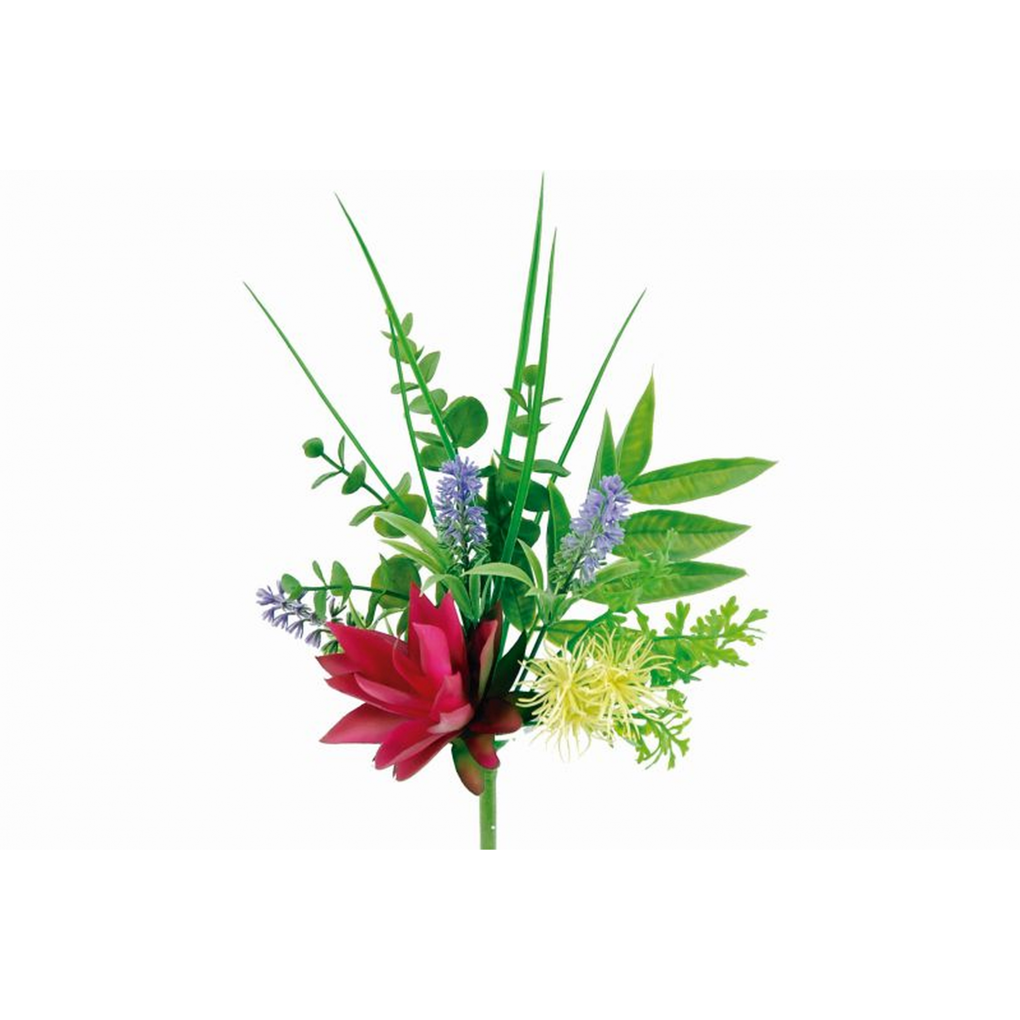 FLOR 5143- 38 cms. SUCULENTA/LAVANDA-