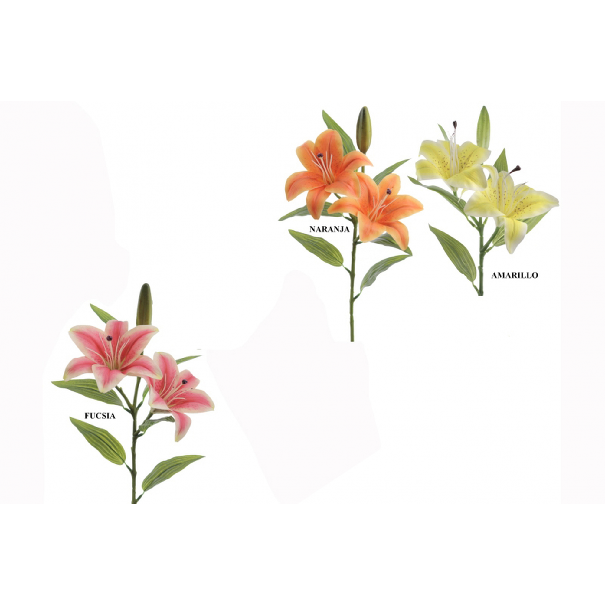 FLOR 3074 - 38 cms. LILIUM PICK x3-