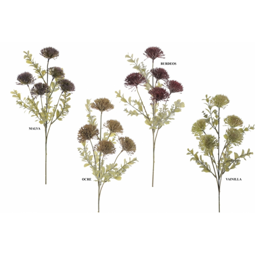 FLOR 9382 -64 cms. ECHINOPS x5-