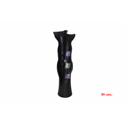 FLORERO 3080 -80 cms. NEGRO LILA-
