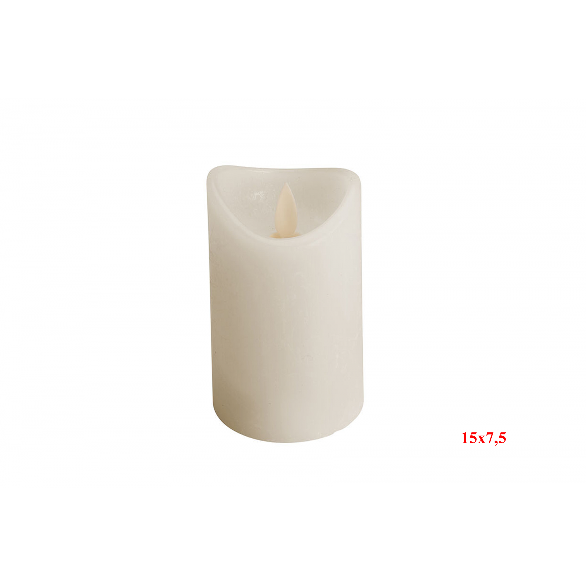 VELA 6559 -15x7.5 LED BEIG (3xAAA)-