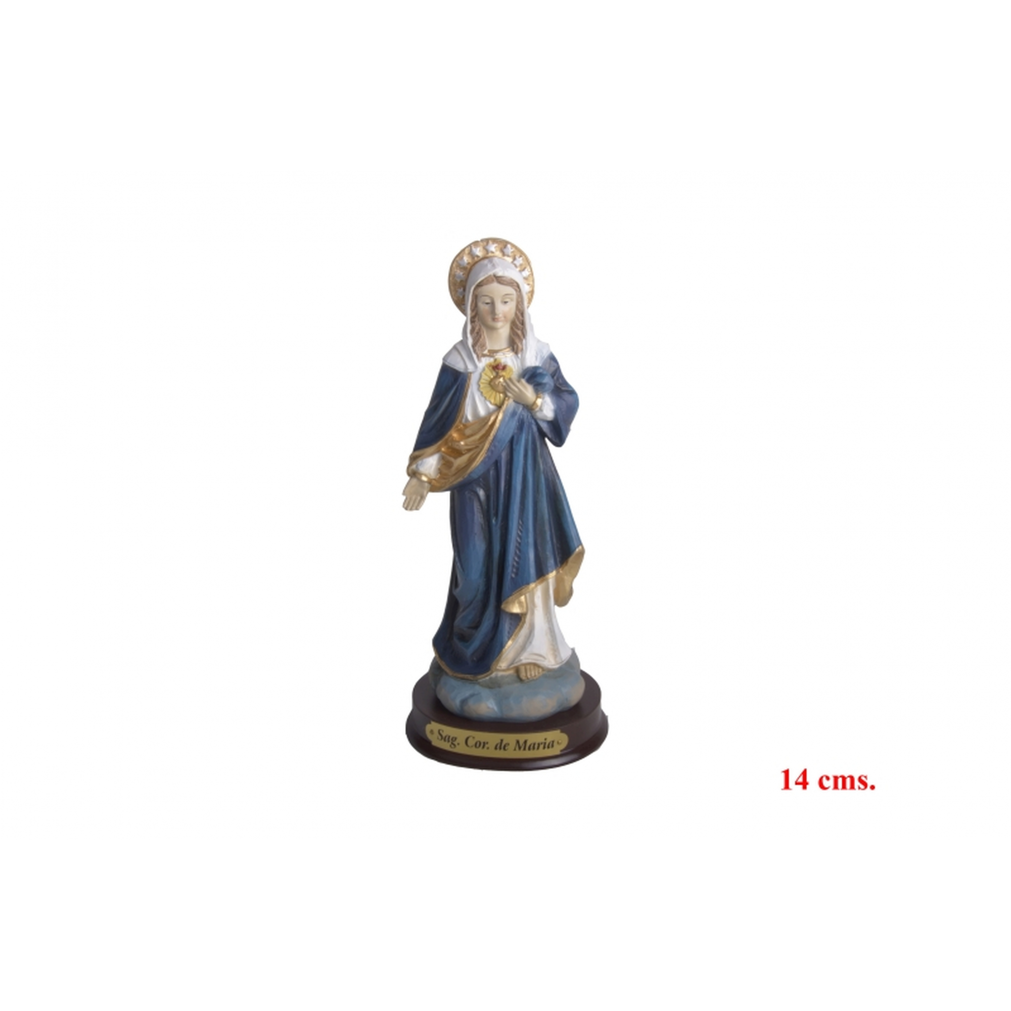 IMAGEN 5975 -14 cms. CORAZON DE MARIA-