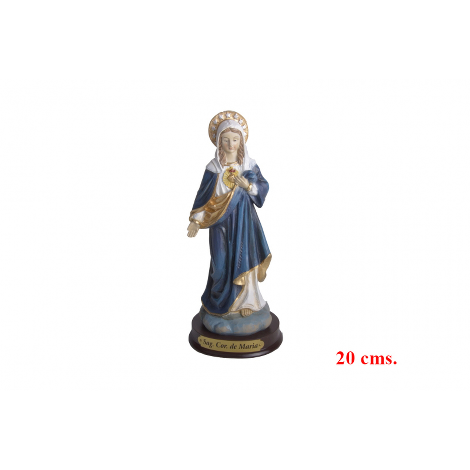 IMAGEN 5974 -20 cms. CORAZON DE MARIA-