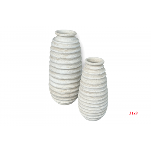 FLORERO 130F -31x9 BLANCO ROTO-