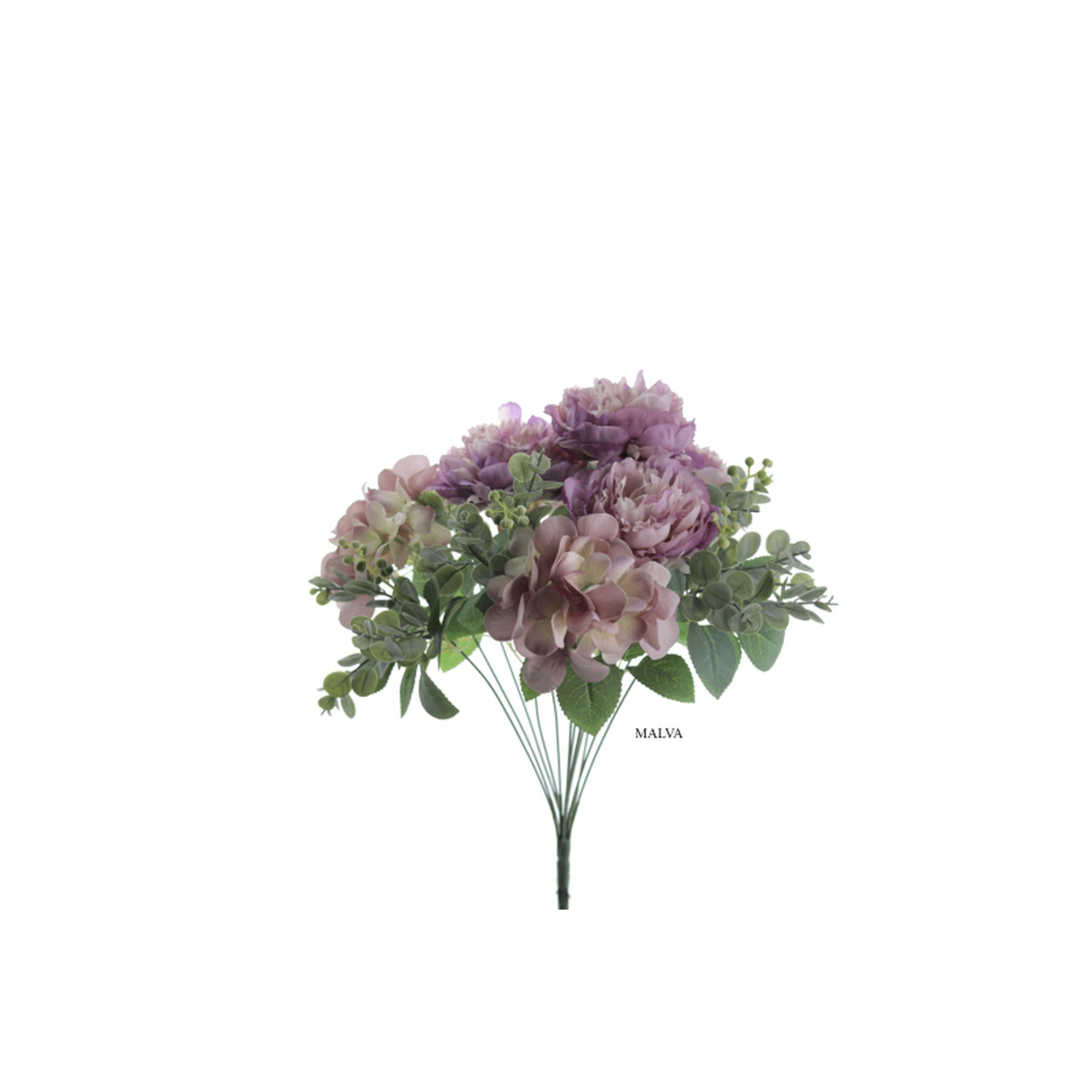 RAMO 5610 -46 cms. HORTENSIA-PEONIA x12-