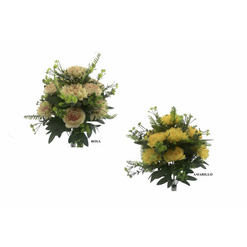 RAMO 4042 -50 cms. PEONIA CRISANTEMO x13-