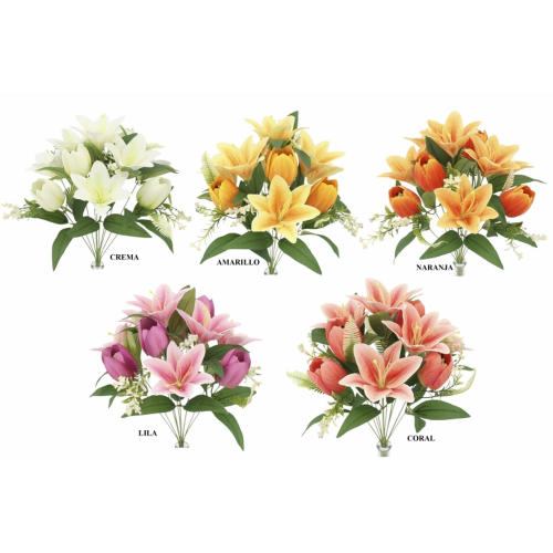 RAMO 9709 -47 cms. TULIPAN LYLY x10-