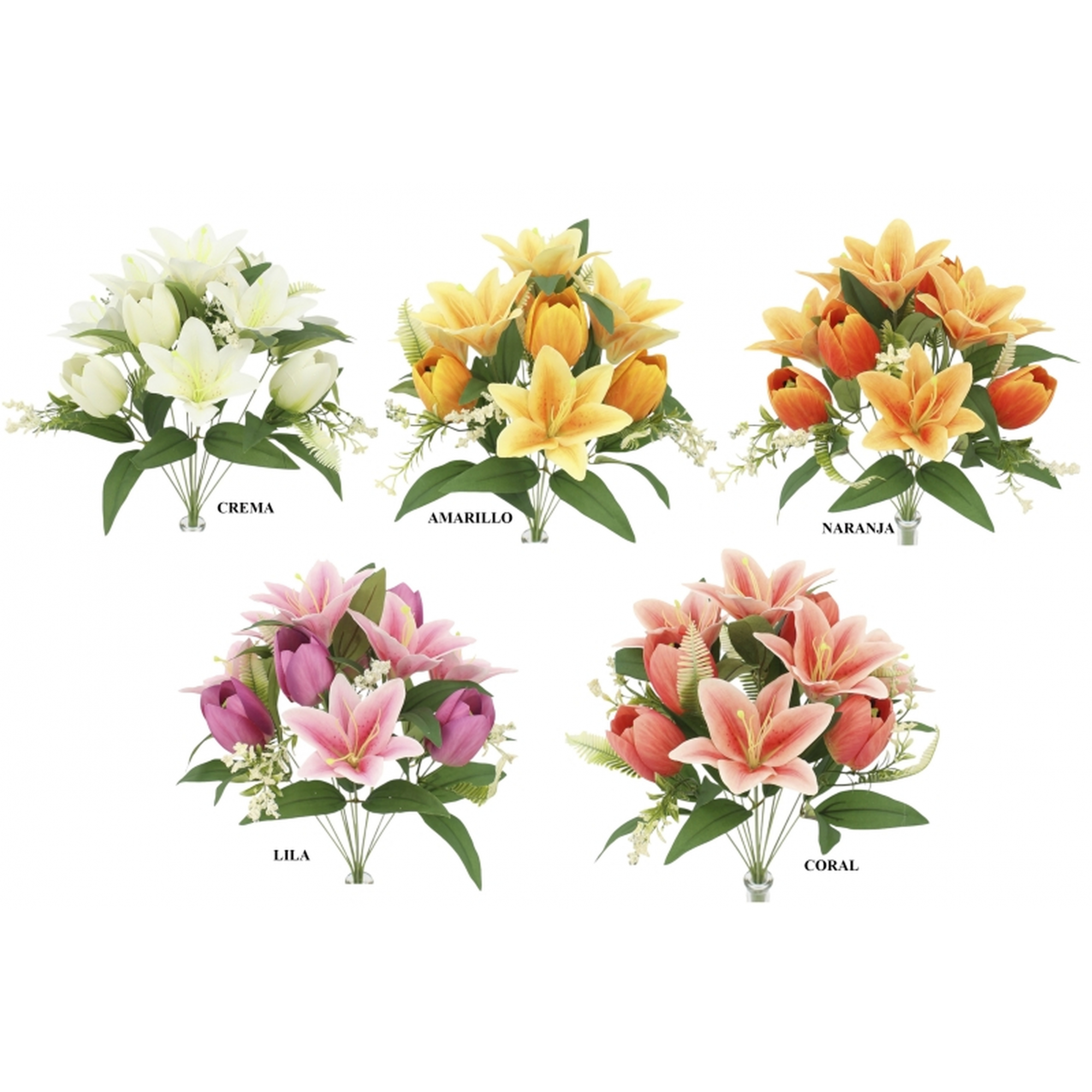RAMO 9709 -47 cms. TULIPAN LYLY x10-