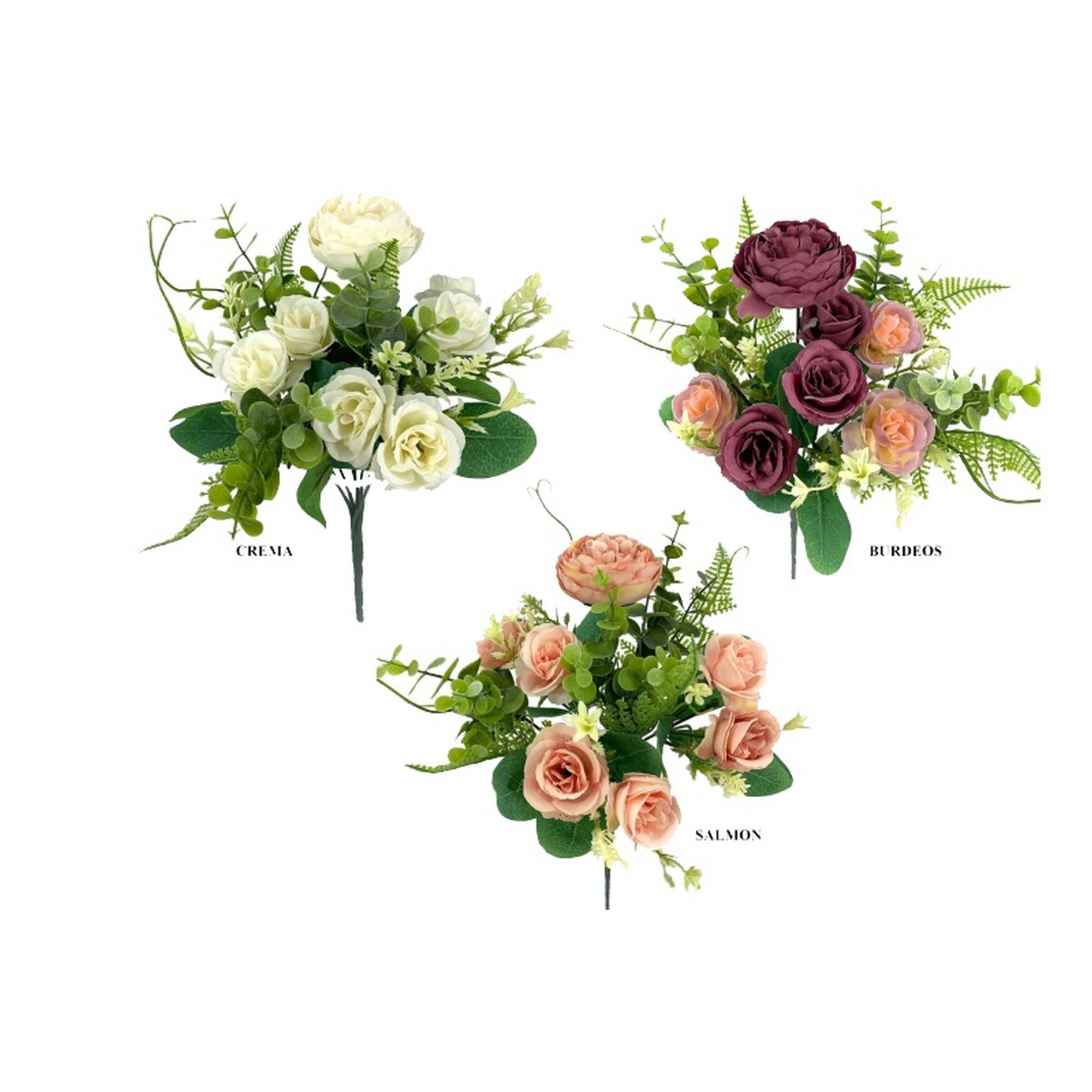 RAMO 229 -32 cms. PEONIA MINI x7-