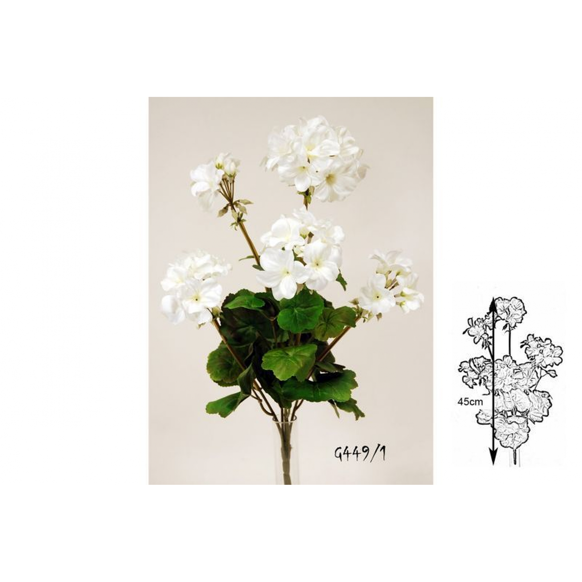 PLANTA 449 -45 cms. GERANIO-