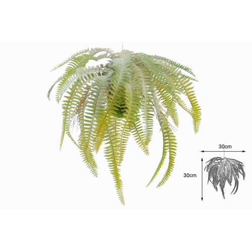 PLANTA 3121 -30x30 HELECHO BOLA MUSGO-