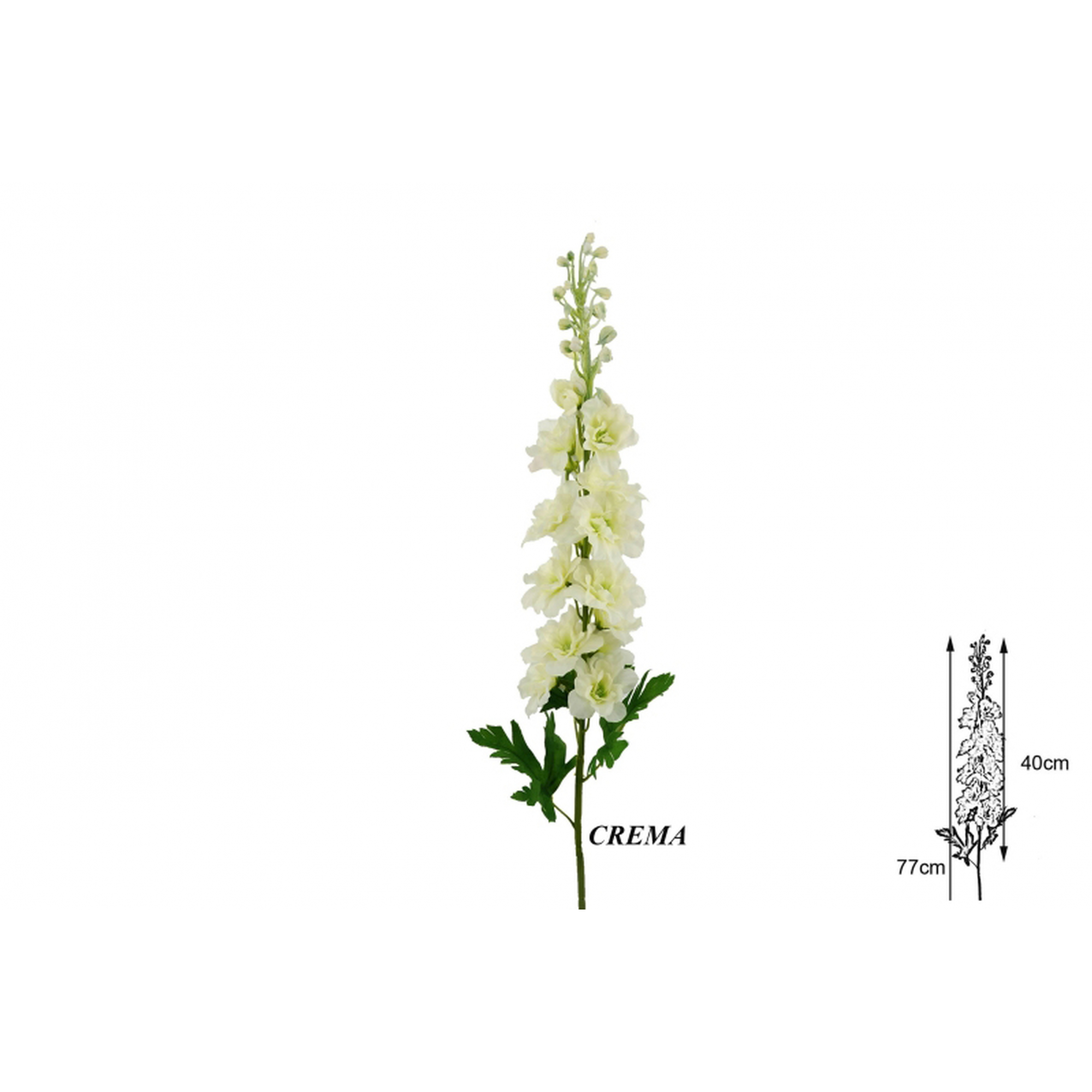 FLOR 703 -77 cms. (42) DELPHINIUM-