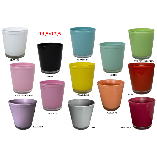 MACETA 7053C -13,5x12,5 COLOR-
