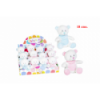 PELUCHE 3324 -18 cms. OSO PAÑUELO-