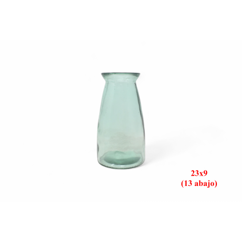 FLORERO 14 -23x9 (13 abajo) CRISTAL RECICLADO-
