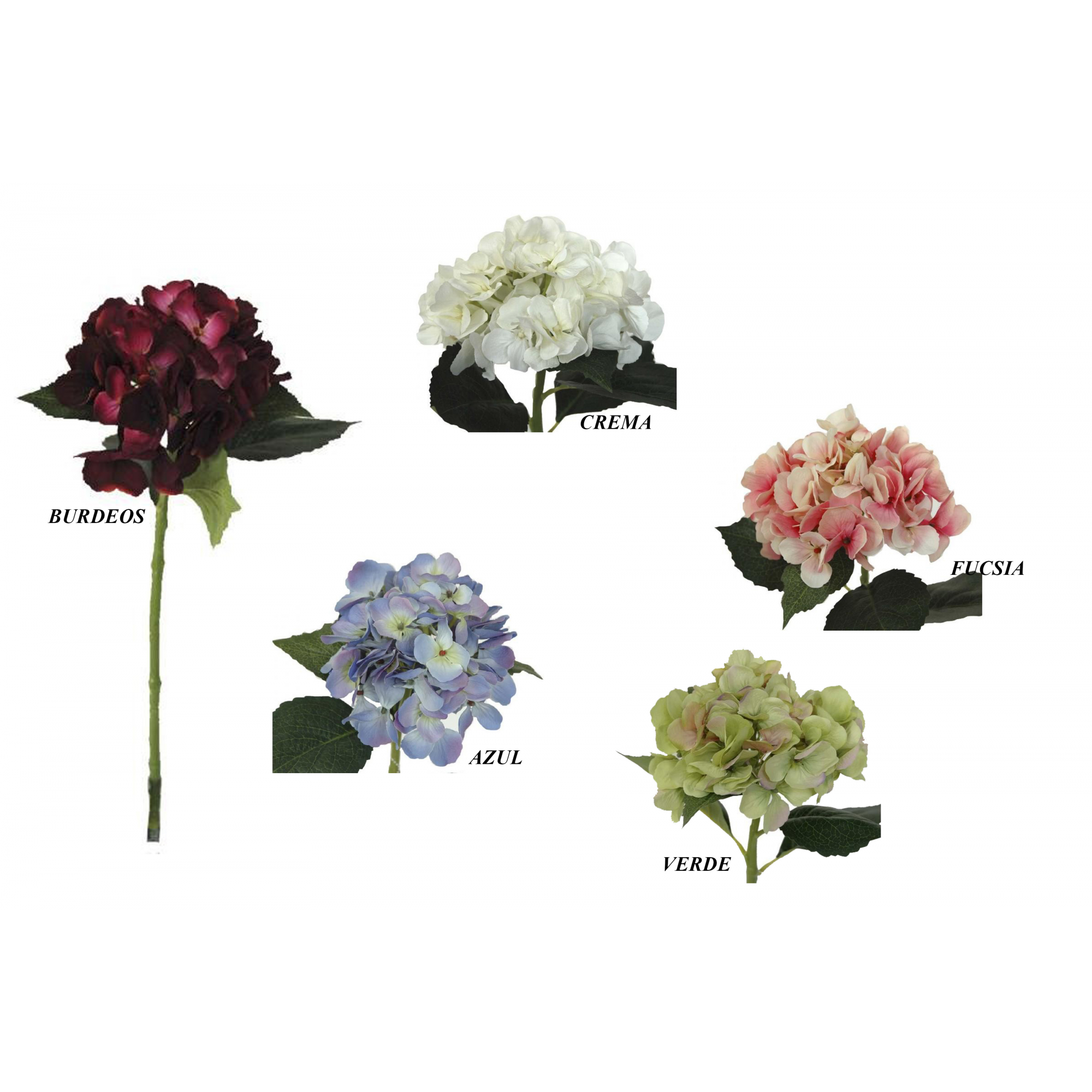 FLOR 2341 - HORTENSIA 48 cms.-