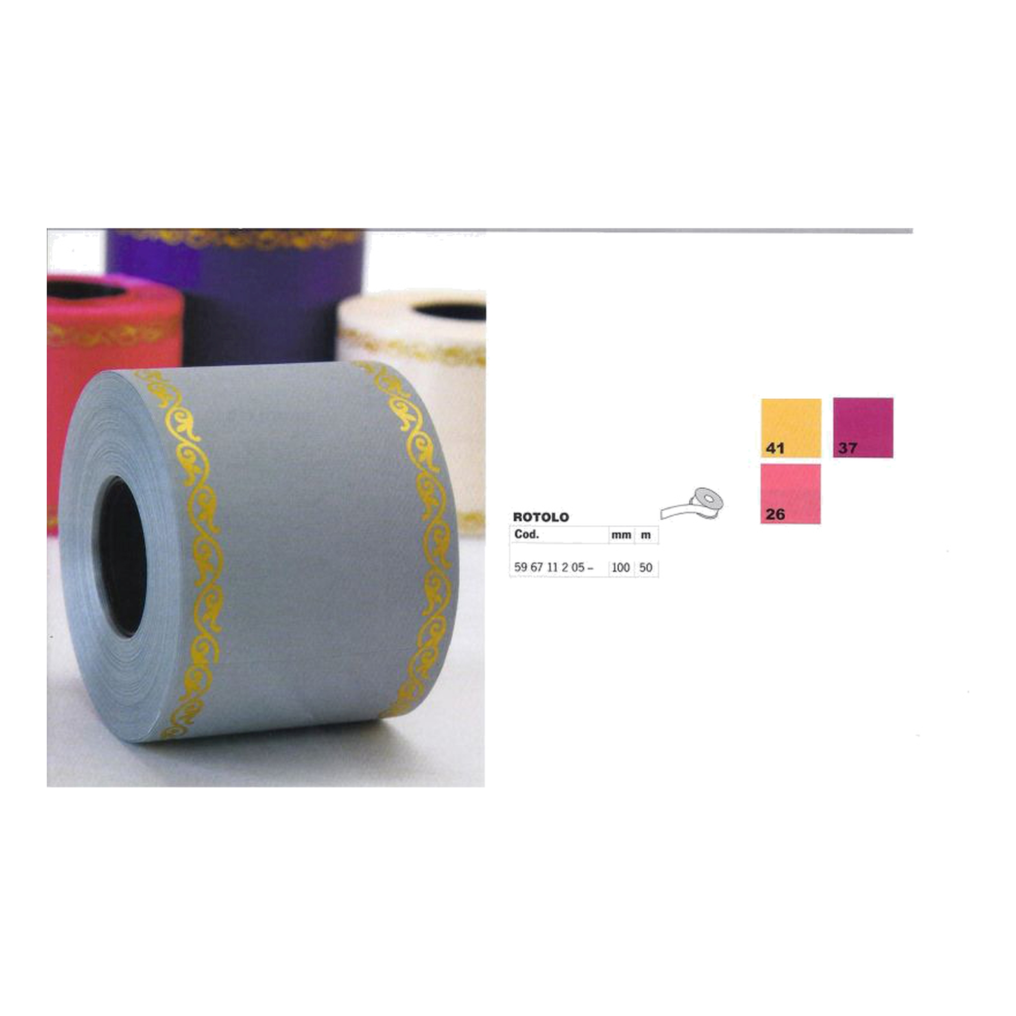 CINTA 5968 -100x50 ERMES-