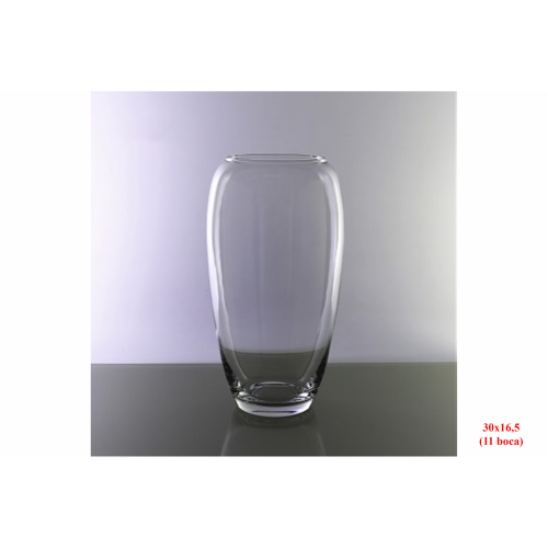 FLORERO 8001 -30x16,5 (11 boca) CRISTAL-