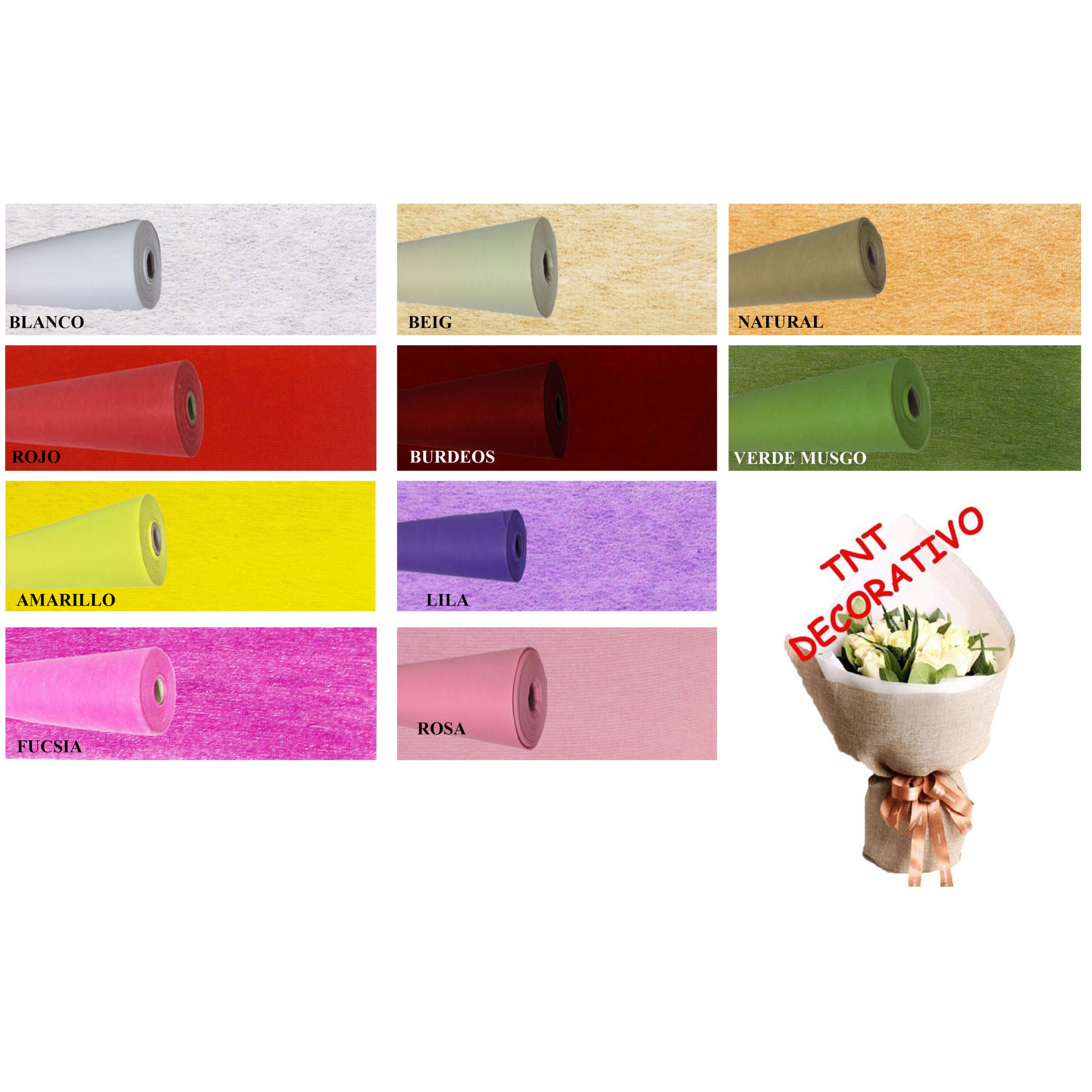 BOBINA 305 -70 cms. x 50 mts. NON WOVEN-