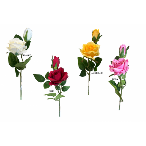 FLOR 2314 -45 cms. ROSA x2-