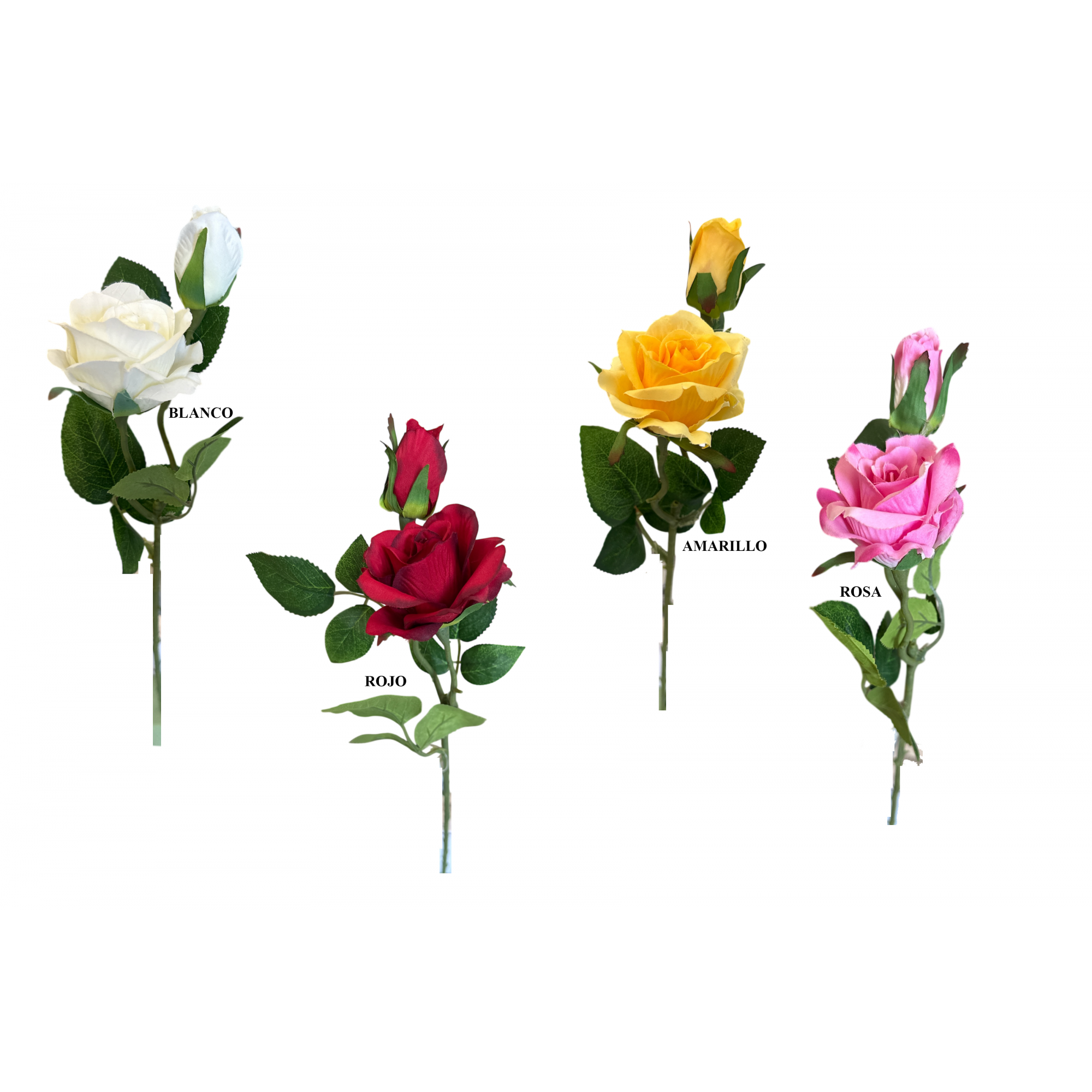 FLOR 2314 -45 cms. ROSA x2-
