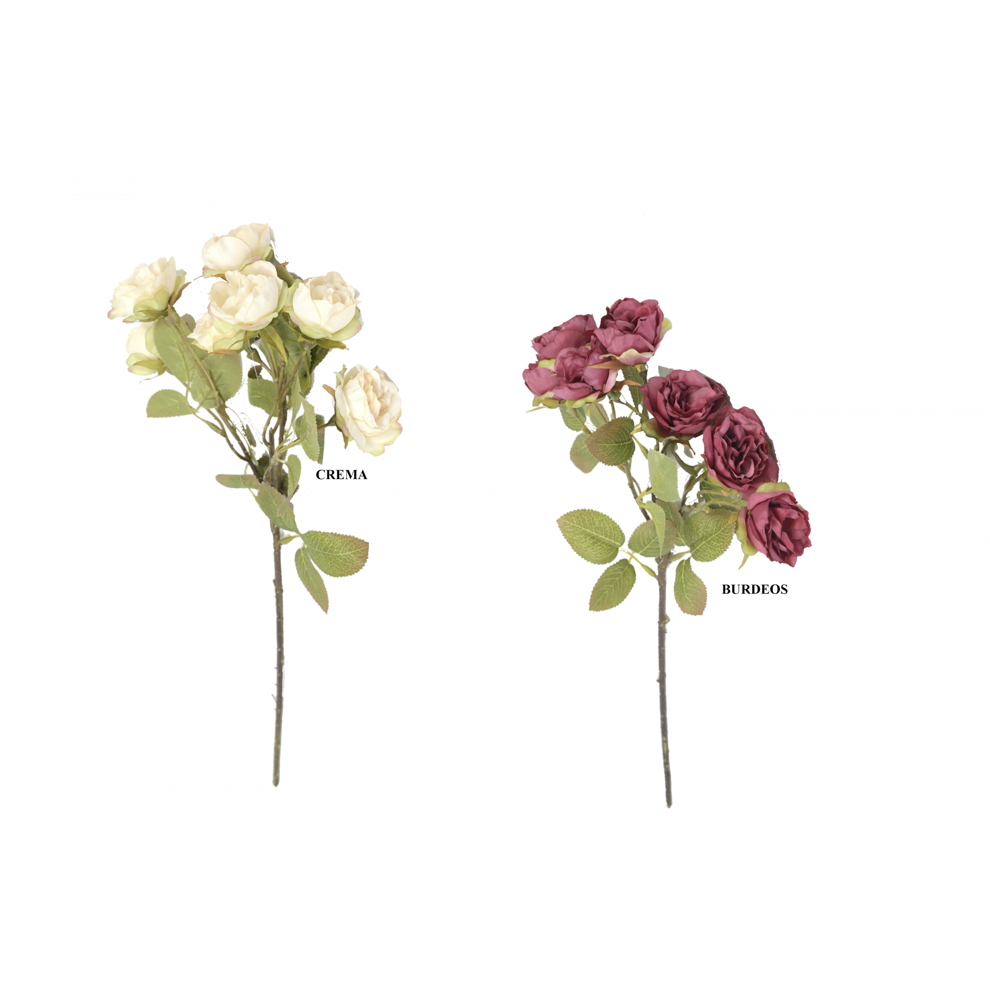 FLOR 5323 -49 cms. ROSA PETIMINI x7-